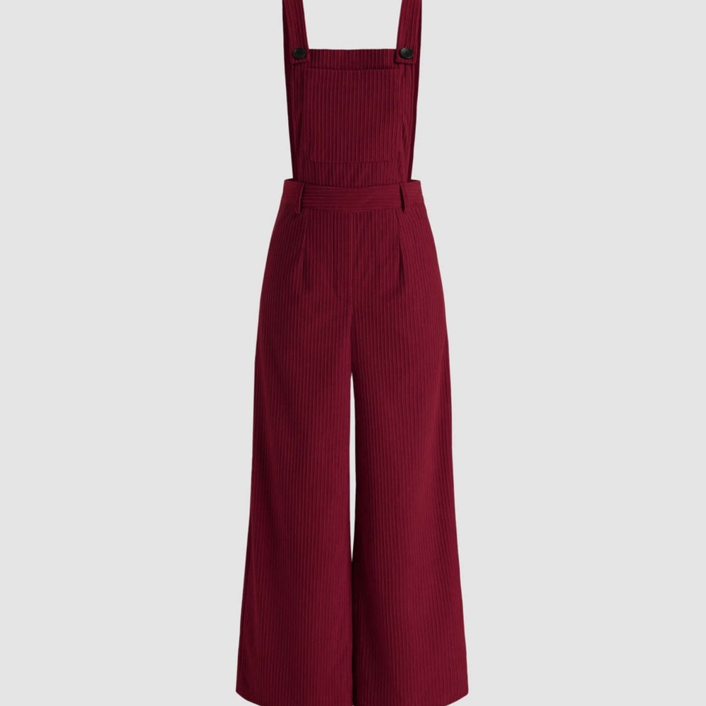 ***Cider cranberry overalls / jumpsuit NWT***
